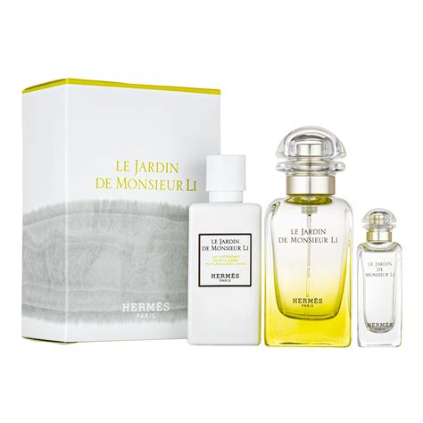 hermes le jardin de monsieur li ingredients|le jardin li Hermes perfume.